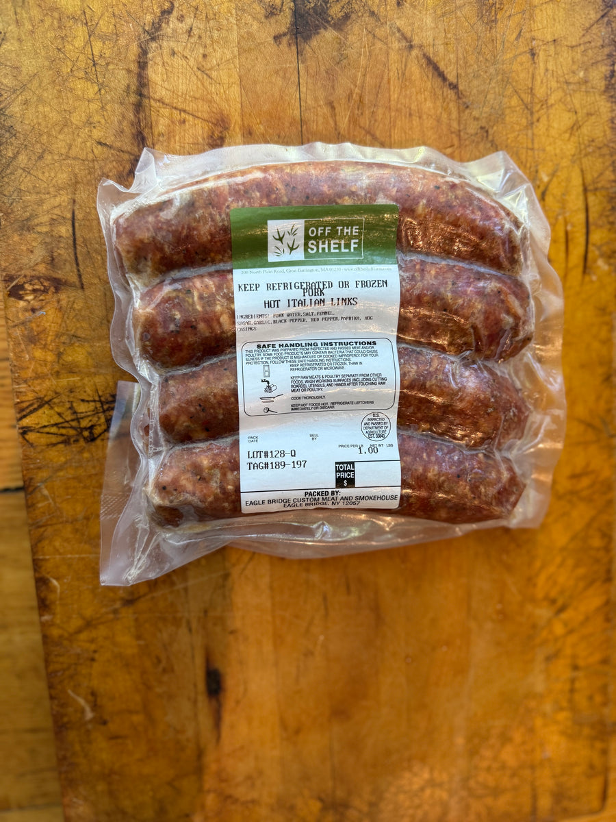 Hot Italian Sausage, links