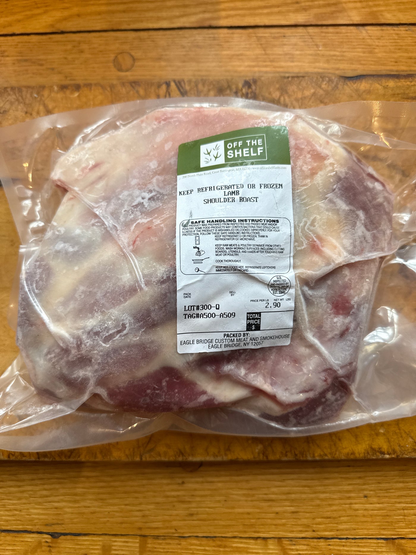 Shoulder Roast, bone in