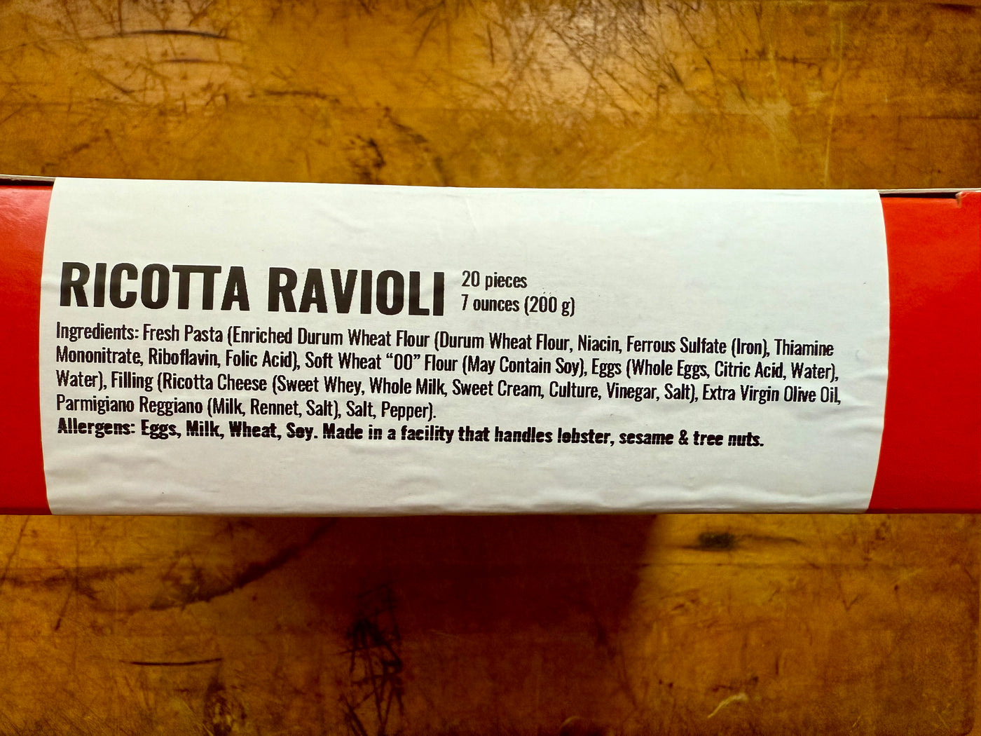 Via Ravioli - Ricotta