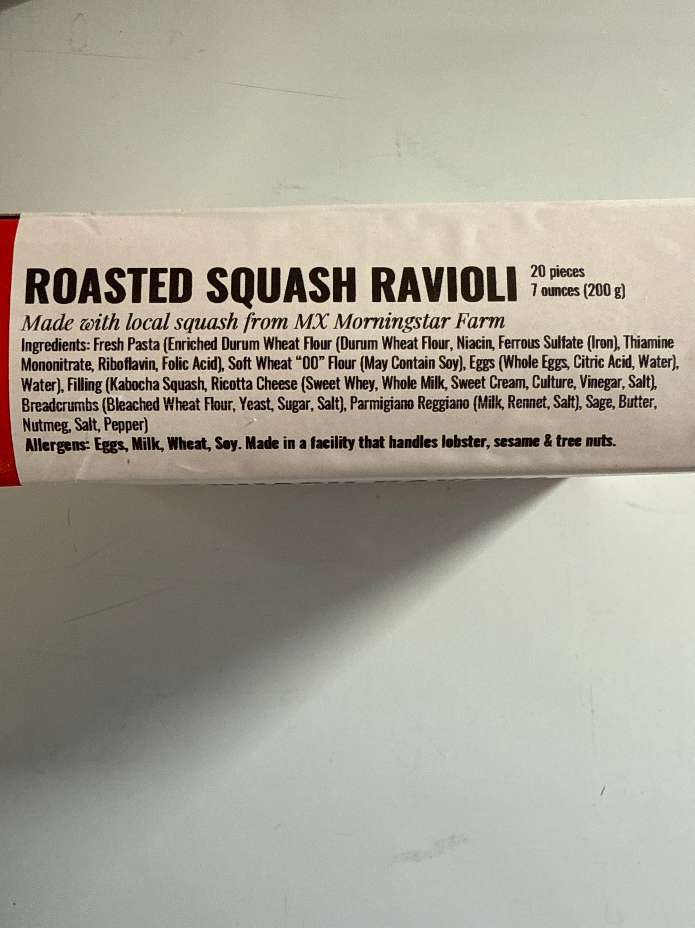 Via Ravioli - Squash