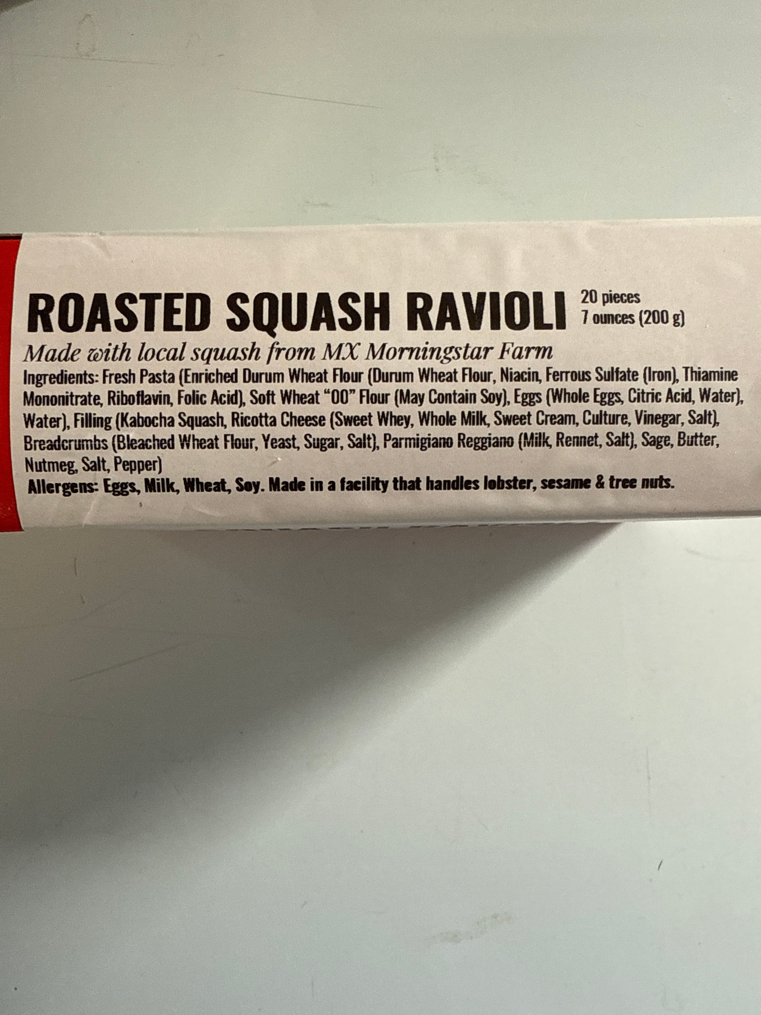 Via Ravioli - Squash