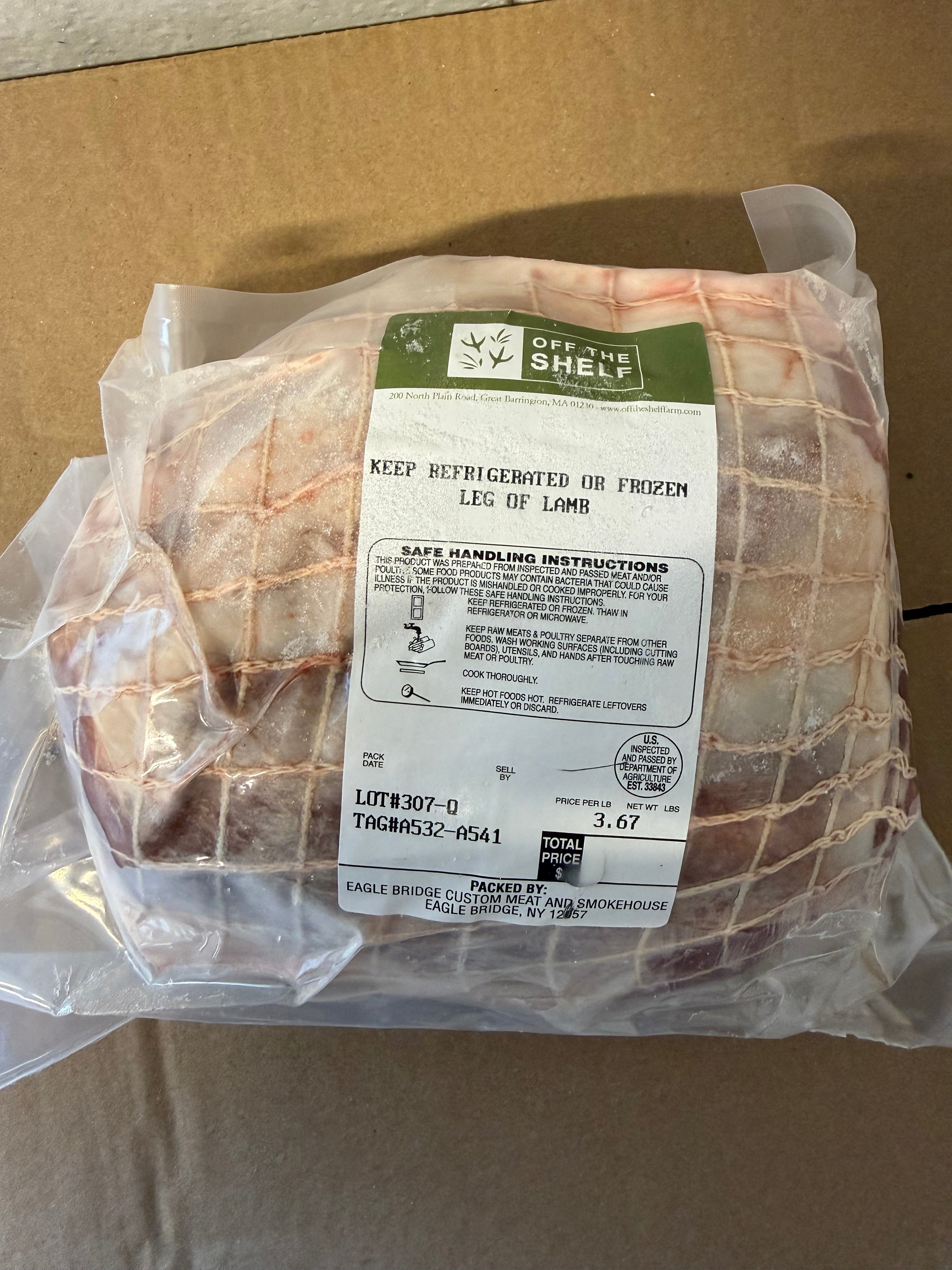 Leg of Lamb, bone in