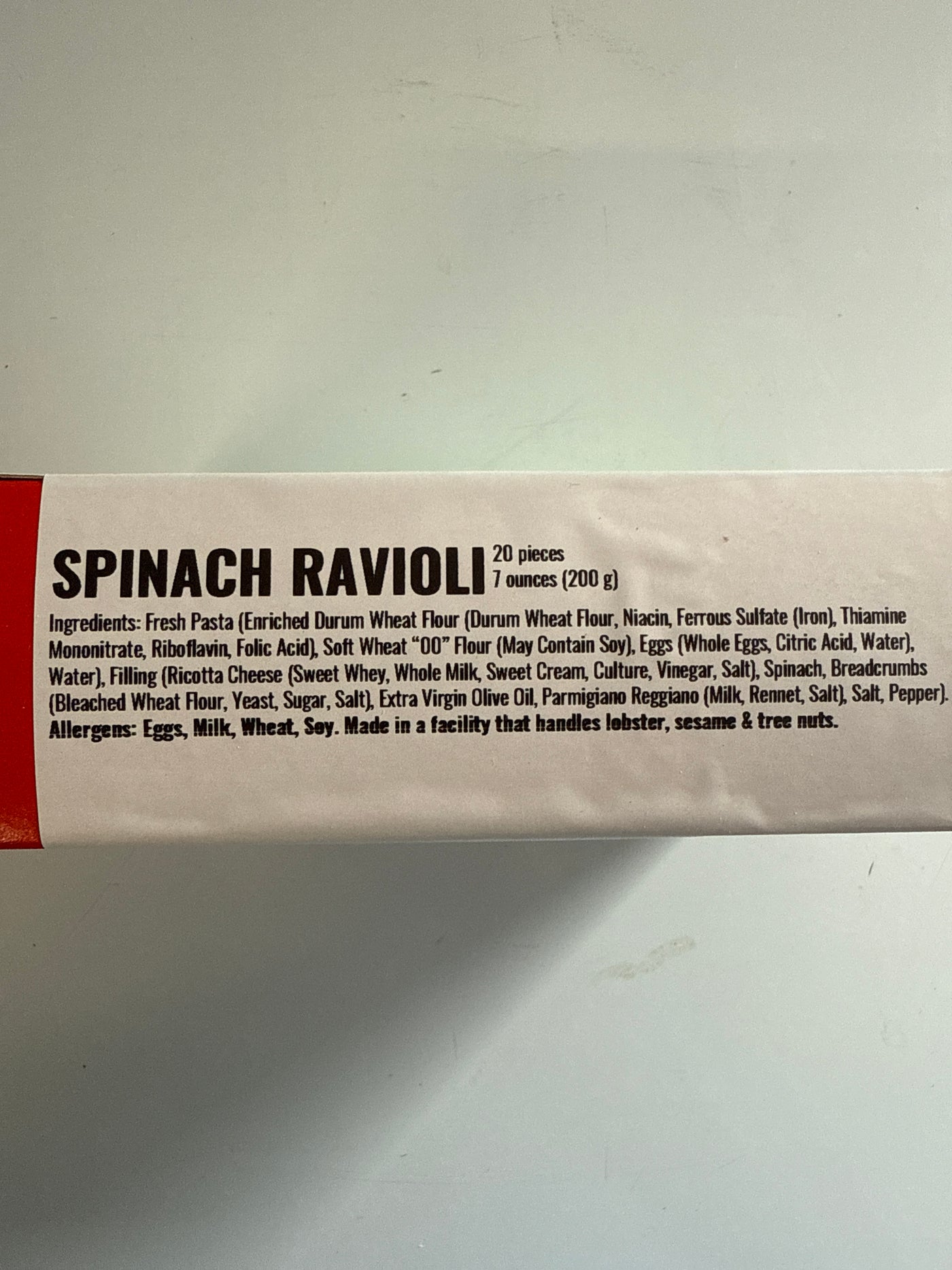 Via Ravioli - Spinach