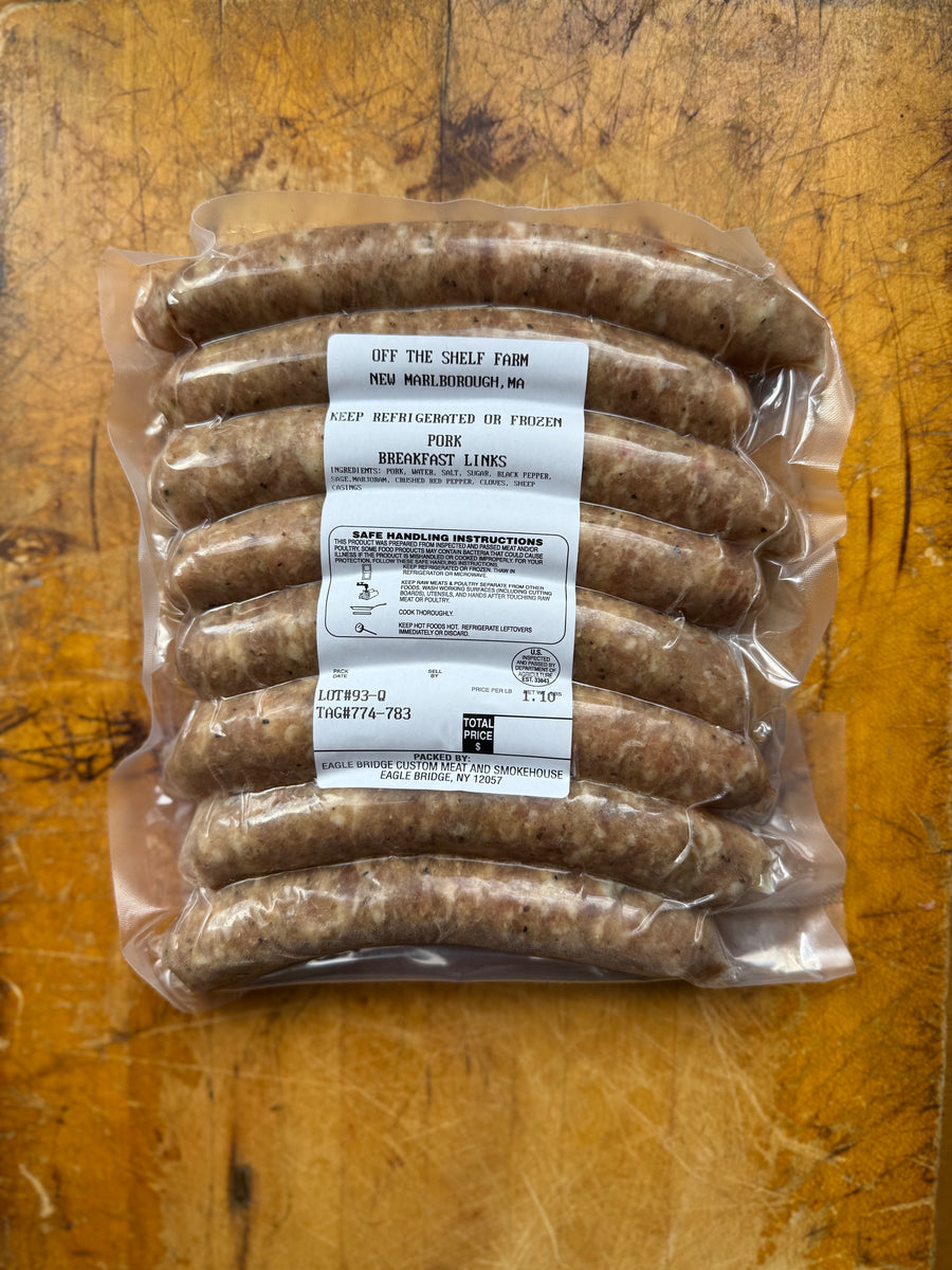 Breakfast Sausage, links