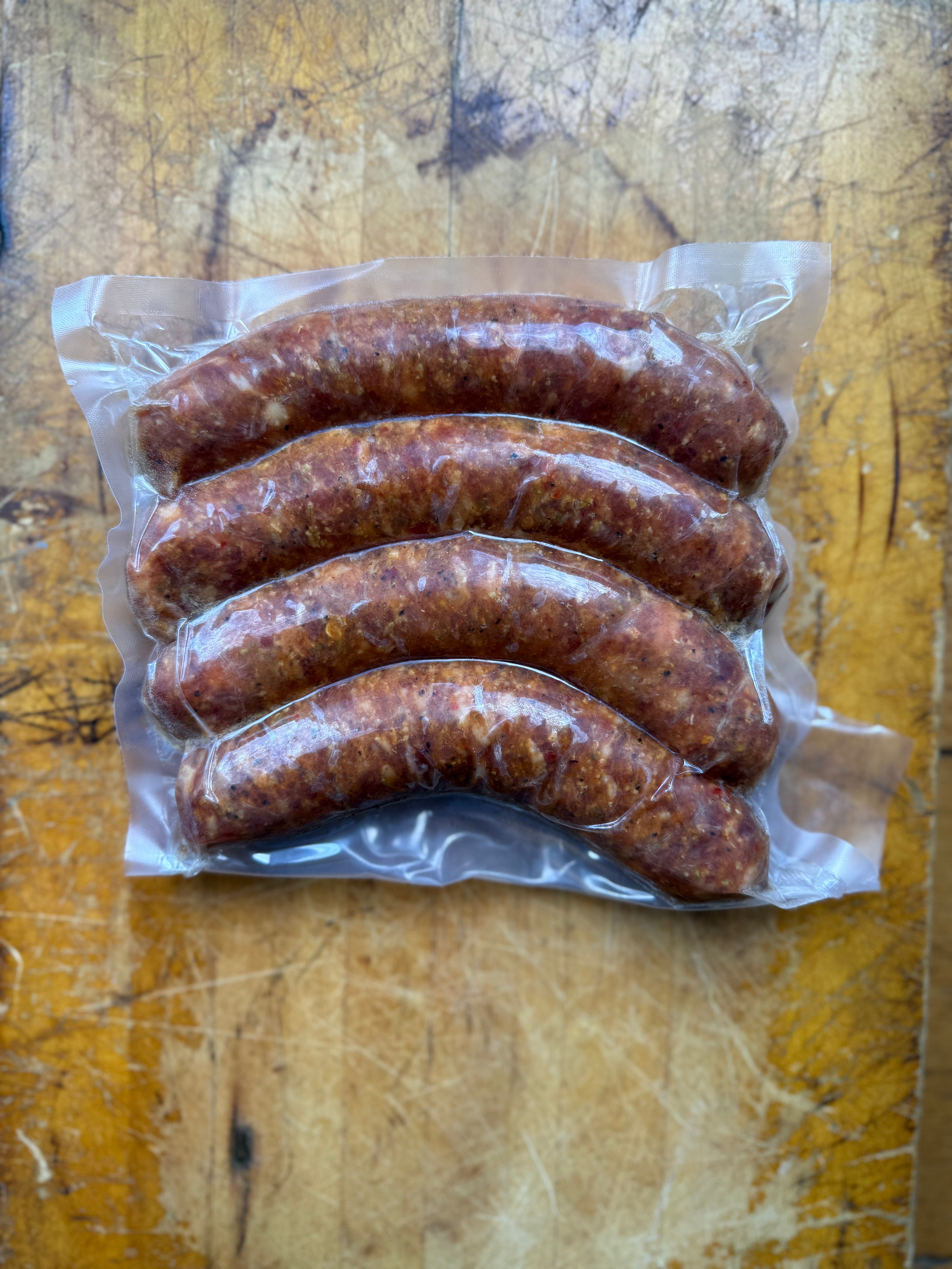 Hot Italian Sausage, links